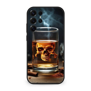 Flyby Skull Drink Mobile Cover