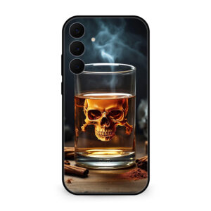Flyby Skull Drink Mobile Cover