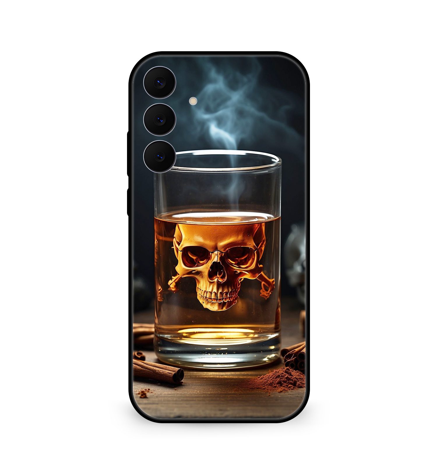 Flyby Skull Drink Mobile Cover