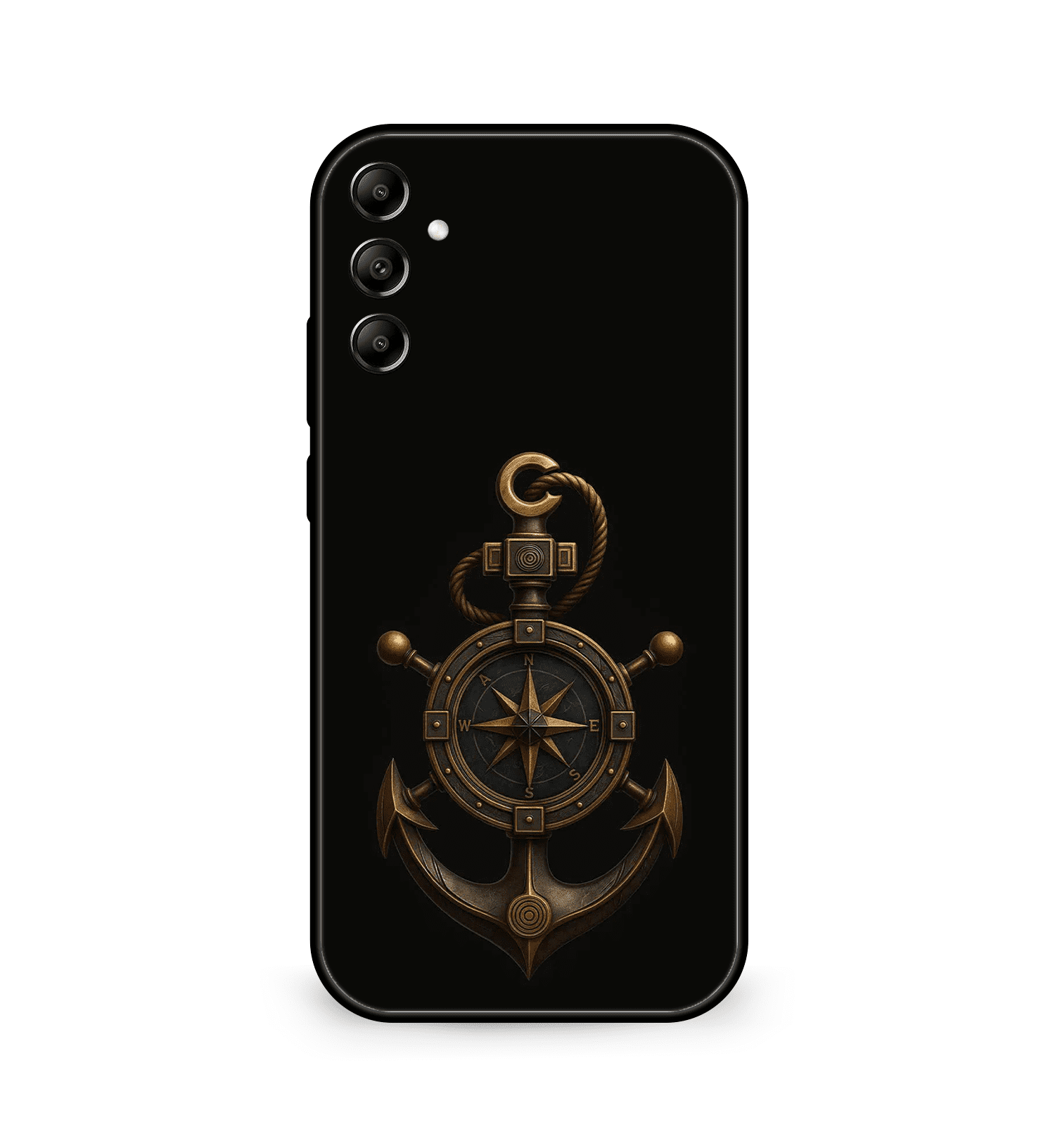 Flyby Pirate Nautical Anchor Compass Mobile Cover