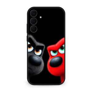 Flyby Dual Cartoon Dog Face Mobile Cover