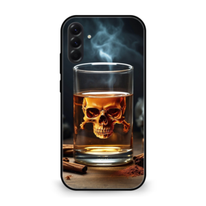 Flyby Skull Drink Mobile Cover