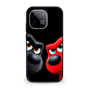 Flyby Dual Cartoon Dog Face Mobile Cover