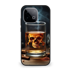 Flyby Skull Drink Mobile Cover