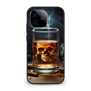 Flyby Skull Drink Mobile Cover