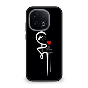 Flyby Mother Love Baby Footprint Mobile Cover