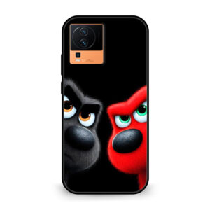 Flyby Dual Cartoon Dog Face Mobile Cover