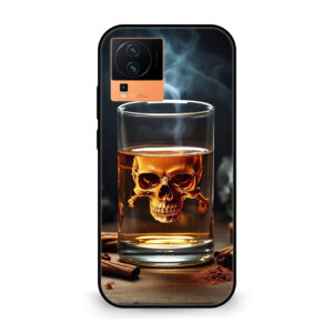 Flyby Skull Drink Mobile Cover