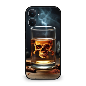 Flyby Skull Drink Mobile Cover
