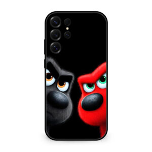 Flyby Dual Cartoon Dog Face Mobile Cover