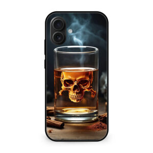 Premium Skull Drink iPhone 16