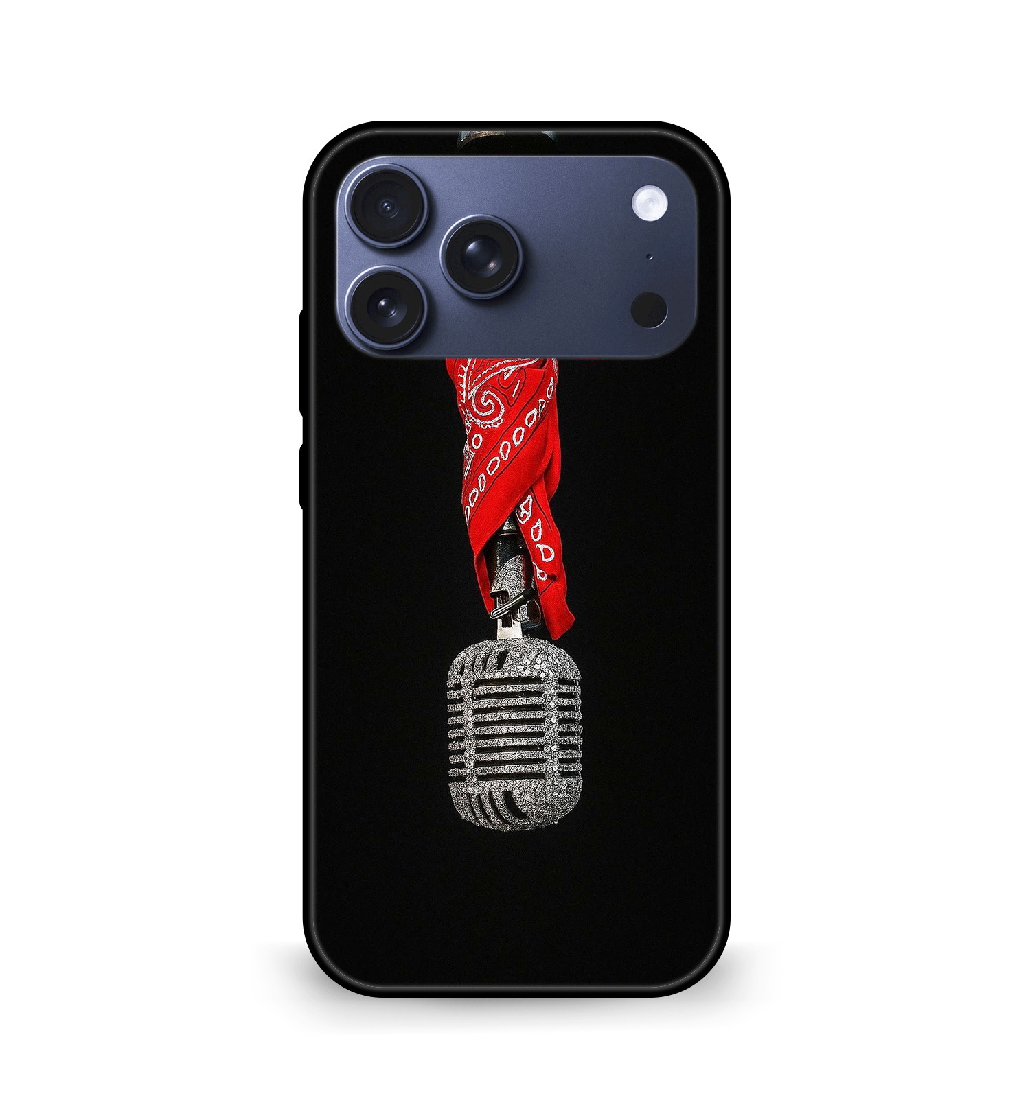 Flyby Retro Microphone Mobile Cover
