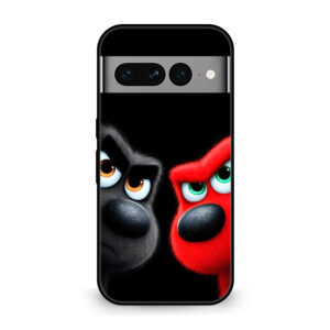 Flyby Dual Cartoon Dog Face Mobile Cover