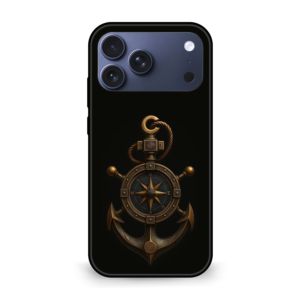 Flyby Pirate Nautical Anchor Compass Mobile Cover