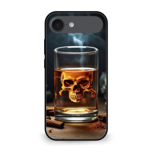Flyby Skull Drink Mobile Cover