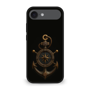 Flyby Nautical Anchor Compass Mobile Cover