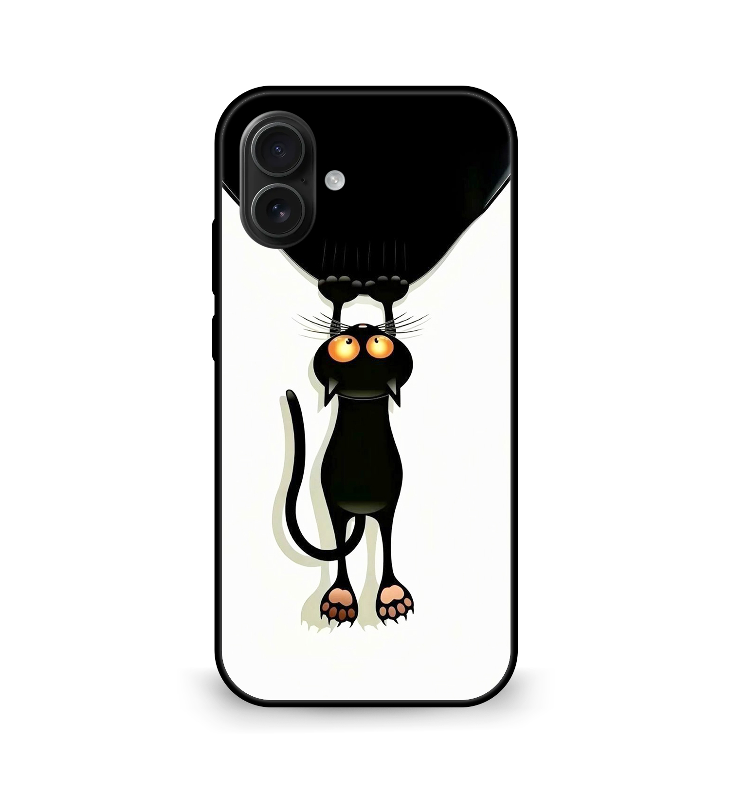 Premium Cute Black Cat iPhone 16