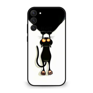 Premium Cute Black Cat Samsung S23 plus
