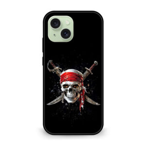 Premium Pirate Skull iPhone 15