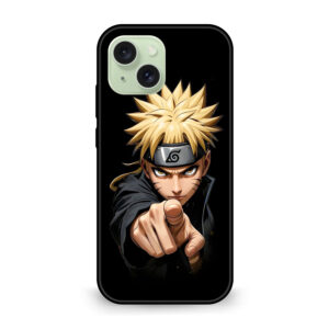Premium Anime Shinobi Power iPhone 15