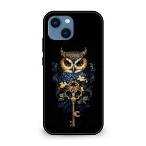 Premium Owl With Key iPhone 13
