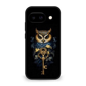 Owl With Key mobile cover Google Pixel 9A