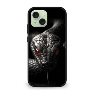 Premium Deadly Snake iPhone 15