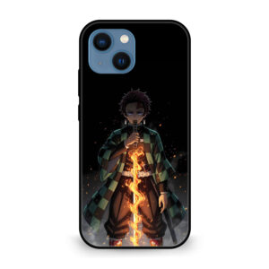 Premium Anime Fire Sward iPhone 13