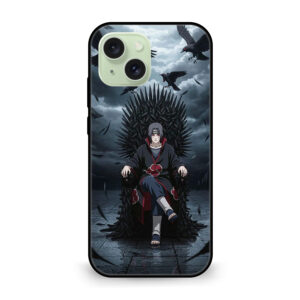 Premium Dark Anime Throne iPhone 15