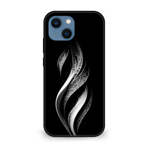 Premium Silver Pattern iPhone 13