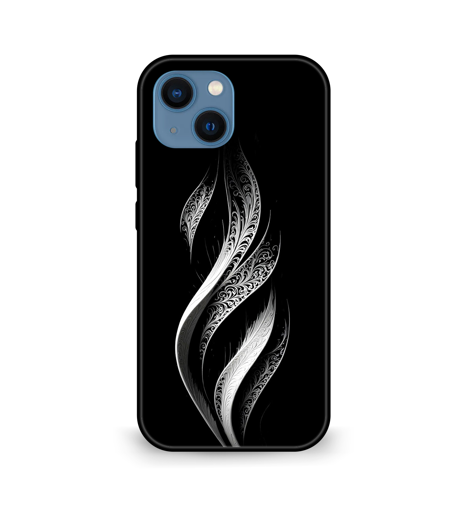 Premium Silver Pattern iPhone 13