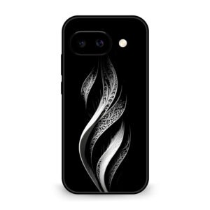 Silver mobile cover Google Pixel 9A