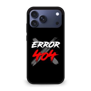 Error 404 mobile cover iPhone 17 Pro Max