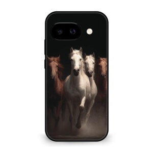 Wild Running Horses mobile cover Google Pixel 9A