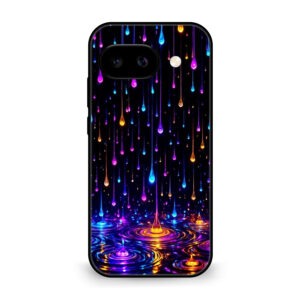 Colourful Drops mobile cover Google Pixel 9A