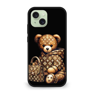 Premium luxury Teddy Bear iPhone 15
