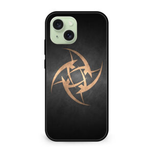 Premium Gold Symbol iPhone 15