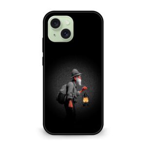 Premium Old Man Lamp iPhone 15