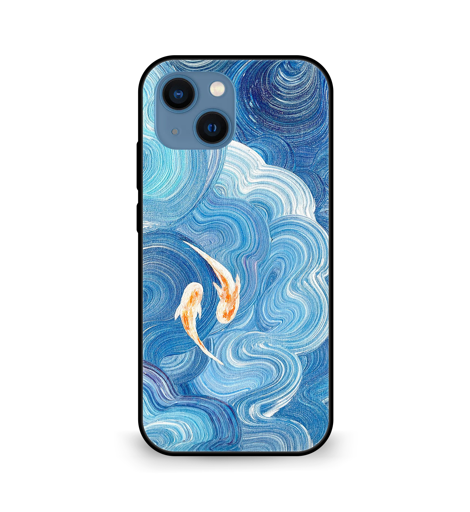 Premium Blue Sea Fish iPhone 13