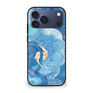 Blue Sea Fish mobile cover iPhone 17 Pro Max