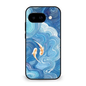 Blue Sea Fish mobile cover Google Pixel 9A
