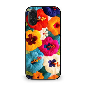 Premium MultiColor Flowers iPhone 16