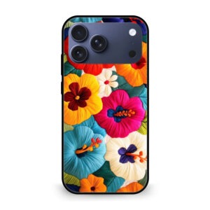 MultiColor Flowers mobile cover iPhone 17 Pro Max