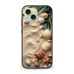 Premium Sand Sea Shell iPhone 15