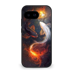 Golden Fish mobile cover Google Pixel 9A