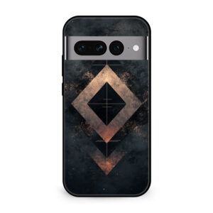 Premium Geometric Bronze Google Pixel 7