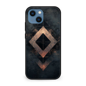 Flyby Geometric Bronze Mobile Case