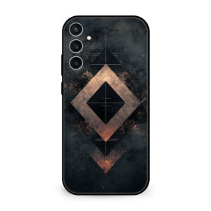 Premium Geometric Bronze Samsung S23 FE
