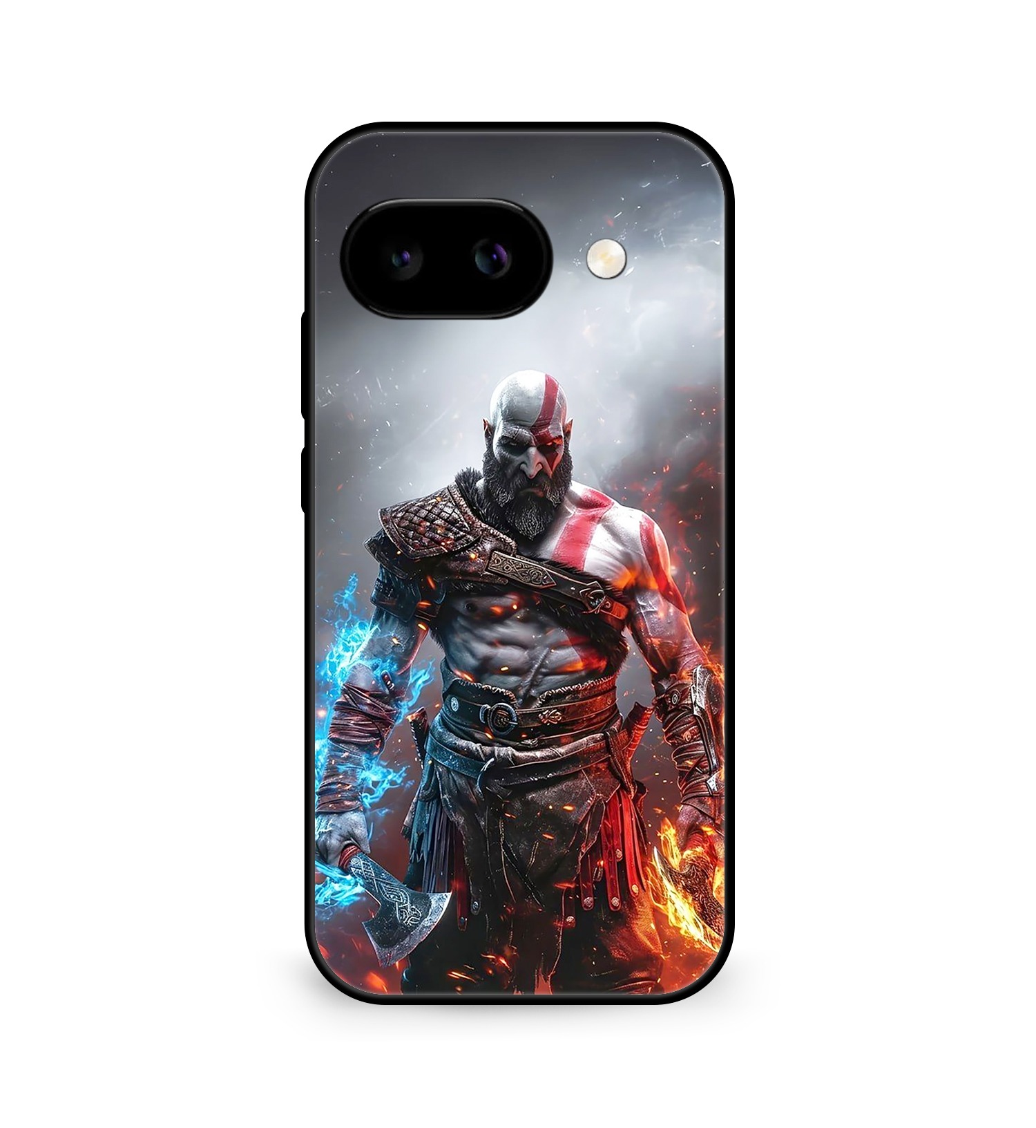 Fire & Ice mobile cover Google Pixel 9A