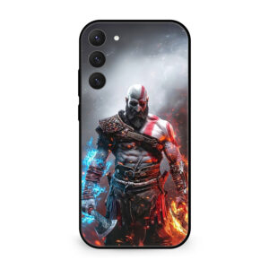 Premium Fire & Ice Warrior Samsung S23 plus